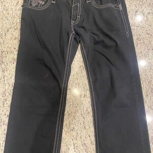 Rock revival Men's Black Jeans